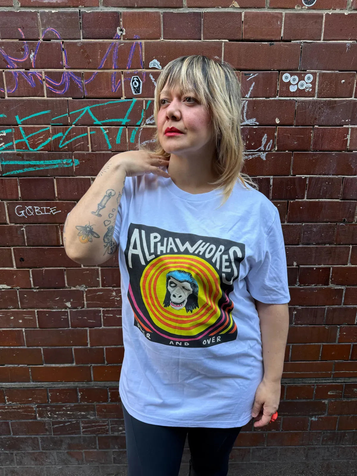 AlphaWhores - Over and Over Monkey T-Shirt